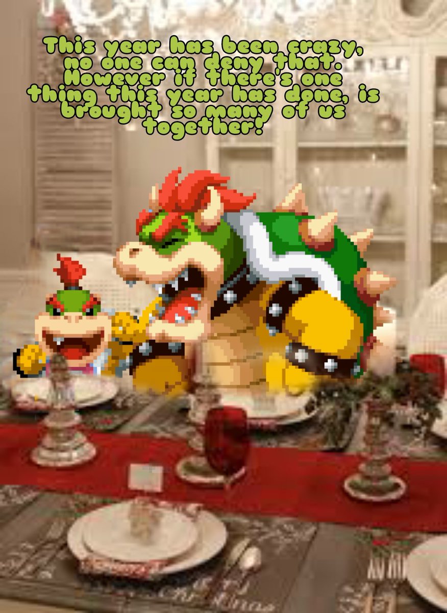 A very festive thread (I'm not tagging folks cause I don't wanna bother them, so if they see it they see it, if not then oh well)