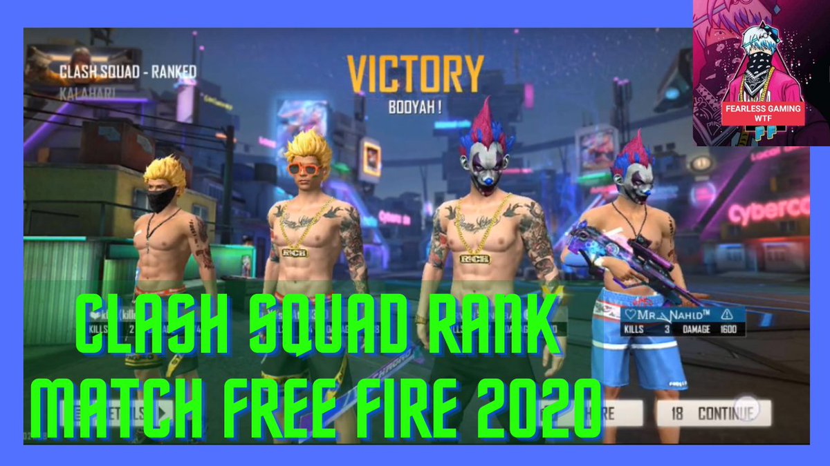 FGamingwtf's tweet image. clash squad rank match free fire 2020 
#FEARLESSGAMINGWTF #atelierkiara #120FPS #GTA6 #Warzone #ColdWar #Alcatraz #Verdansk #Season1
##MFAM #MinMin
#classsquad  #freefire 
Click here to see: youtube.com/watch?v=cTRkgN…