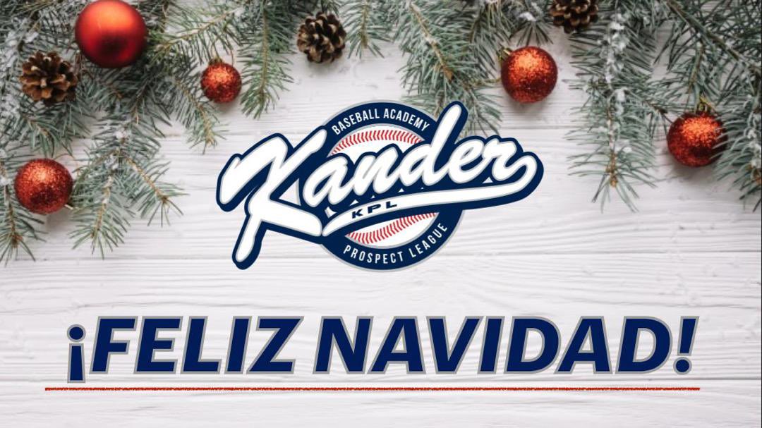 KPLbaseball's tweet photo. La familia de KPL Baseball Academy les desea una Feliz Navidad llena de bendiciones, buenos momentos, y mucha salud! ππ
π½ #kplbaseballacademy #kplsquad #kplfamily #feliznavidad https://t.co/6iksoN5xpB