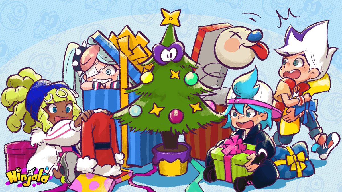 ニンジャラ 基本無料 スイッチ専用ゲーム على تويتر メリークリスマス ニンジャラホリデー Ninjala Nintendoswitch