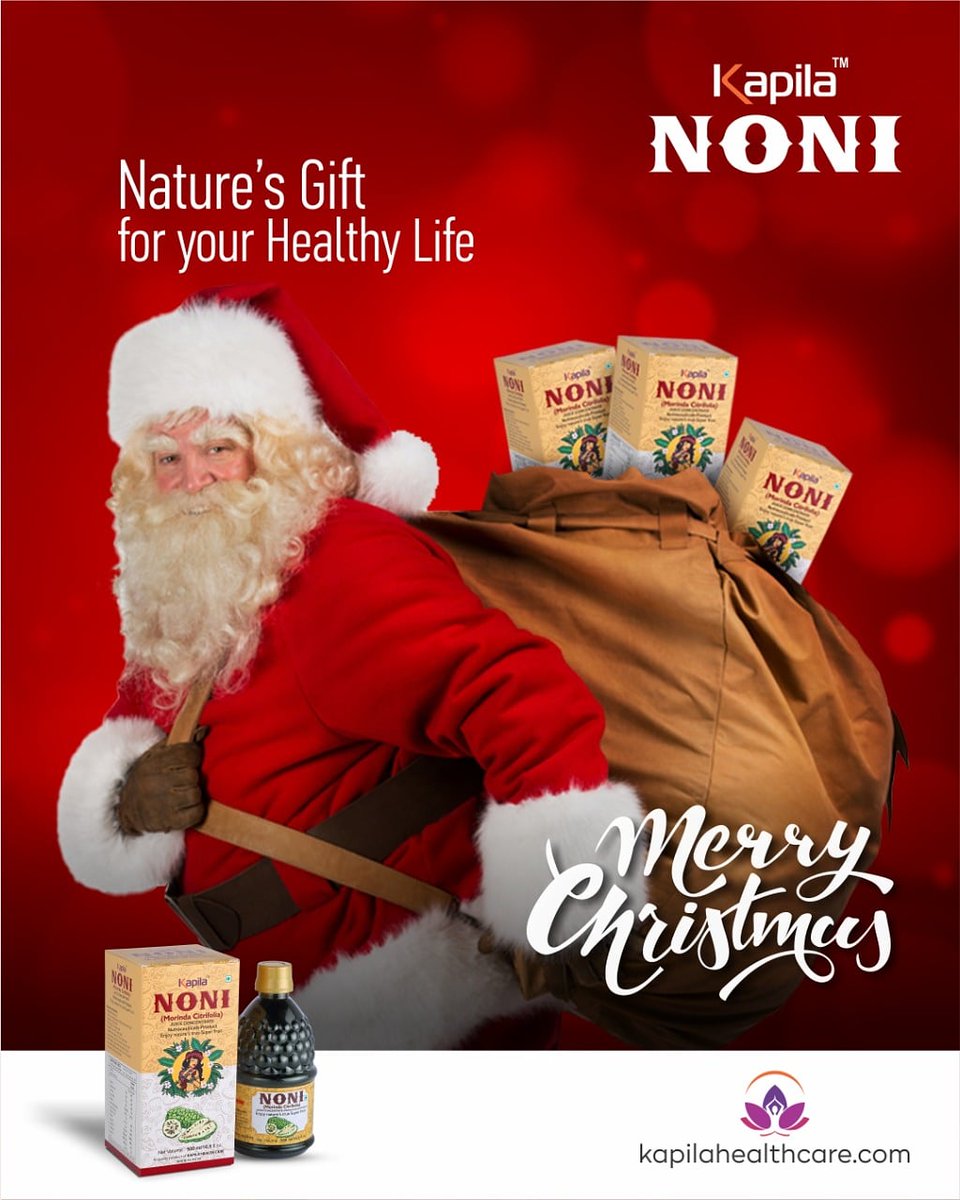 kapilanoni's tweet photo. World's Best Noni Juice Kapila NONI a gift by Nature
#christmas2020 #santa #kapila #kapilaclub #nonijuice #Noni #NoniFruit #gifts #mlm #mlmbusiness #MLMInnovation #mlm2020 #directselling #directmarketing #bestnonijuice #bestnonibrand #health #fitness #Cancer #christmasgifts https://t.co/yPCQik7CK5