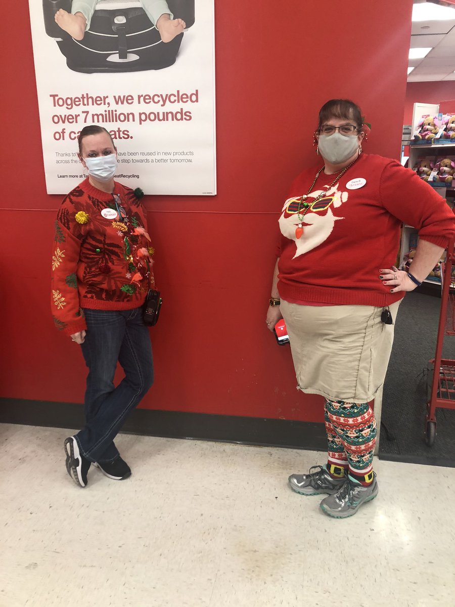 Feeling festive with our #uglysweaters @T-0281 #MerryChristmas <a href="/JCinato/">John Cinato</a> <a href="/webley_jessica/">Jessica Webley</a> <a href="/Dewayman/">DEWAYMAN</a>