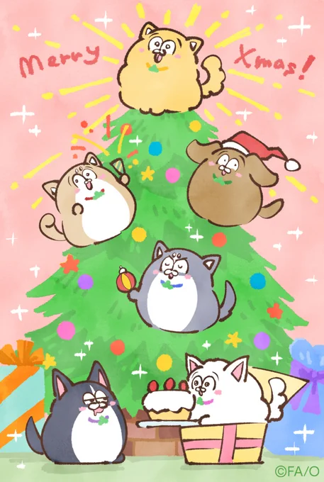 MerryXmas!
#まついぬたいむ 