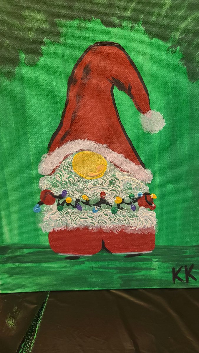 KristinKayNews's tweet photo. We turned Christmas Eve into a virtual paint night! #COVIDcreative #ChristmasEve2020 https://t.co/FktthgCBnx