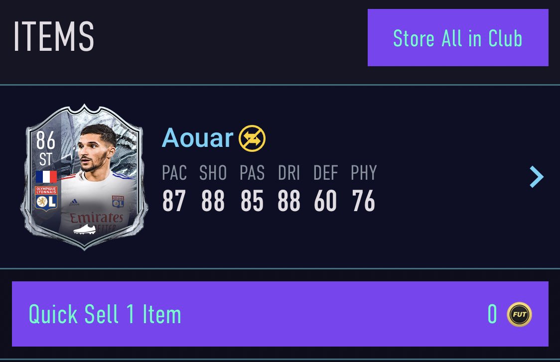 gaming_jnr's tweet image. Completed this amazing Aouar Freeze SBC due to links he gets in my squad 🔥 Perfect attacking LCM in my 4-3-3 (2) with an engine chem style due to his already amazing shooting #houssem #aouar
