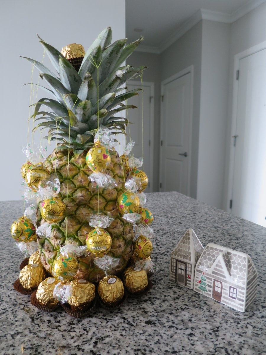 sifangkathyzhao's tweet photo. Happy holidays, everyone! My.edible.tree <- c.bind("chocolate", "pineapple") #alternativetree #tabletoptree https://t.co/VQcOgnz37N
