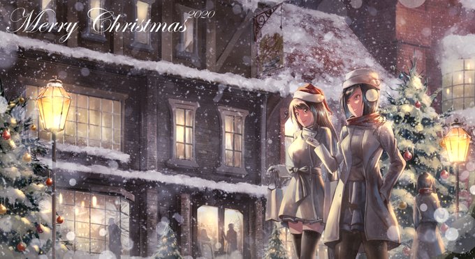 皆さんメリクリスマス～～
#MerryChristmas2020 #MerryChristmas #pixiv #illustrationart #digitalart #イラスト好きな人と繋がりたい #メリーミルク聖誕祭 
https://t.co/a6TilRdkYt 