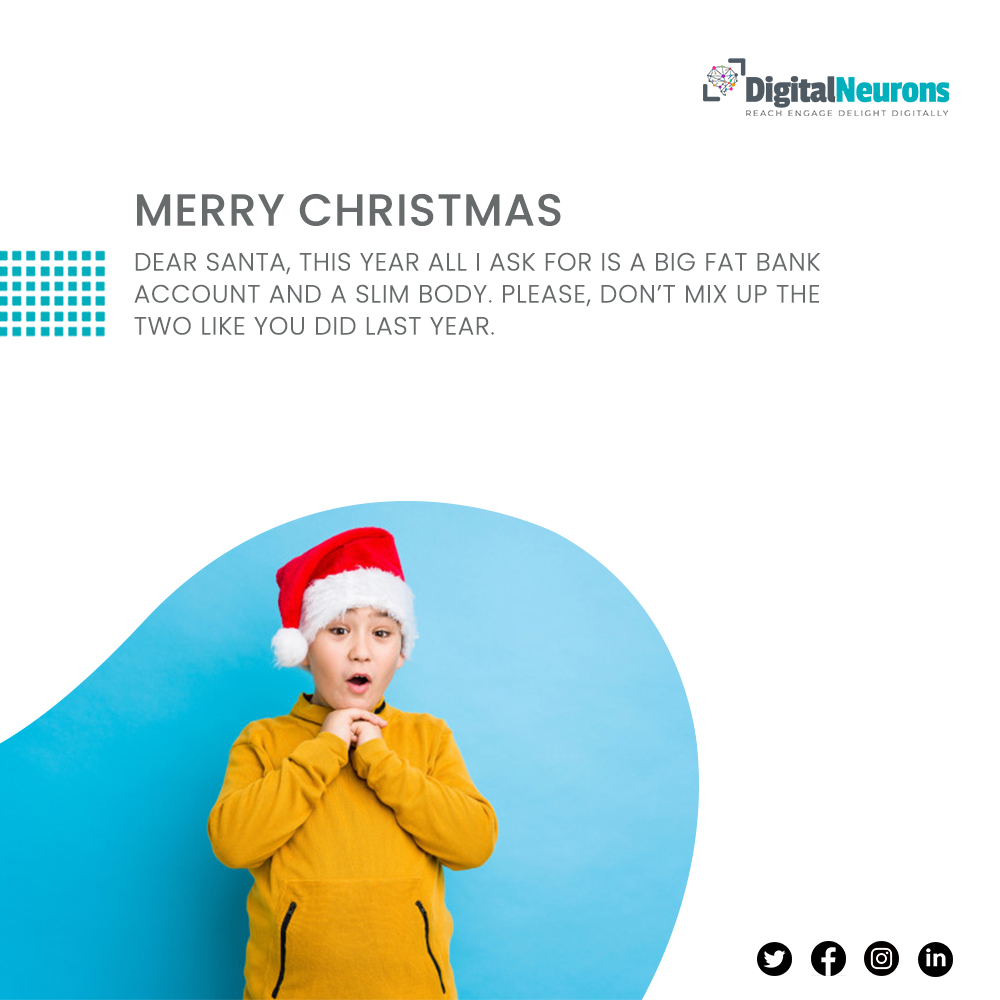 digital_neurons's tweet photo. Digital Neurons wishes you a Merry Christmas.
#merryxmas2020 #christmas #digitalneurons #kolkata https://t.co/qPs6w0cpde