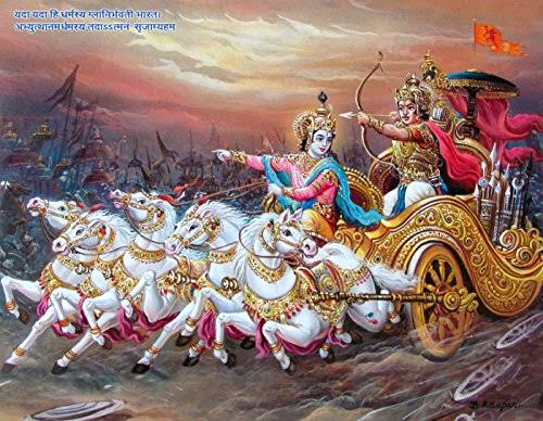 mam pasyati sarvatrasarvam ca mayi pasyatitasyaham na pranasyamisa ca me na pranasyatiFor one who sees Me everywhere and sees everything in Me, I am never lost, nor is he ever lost to Me. #GitaJayanti2020 #Bhagavadgita