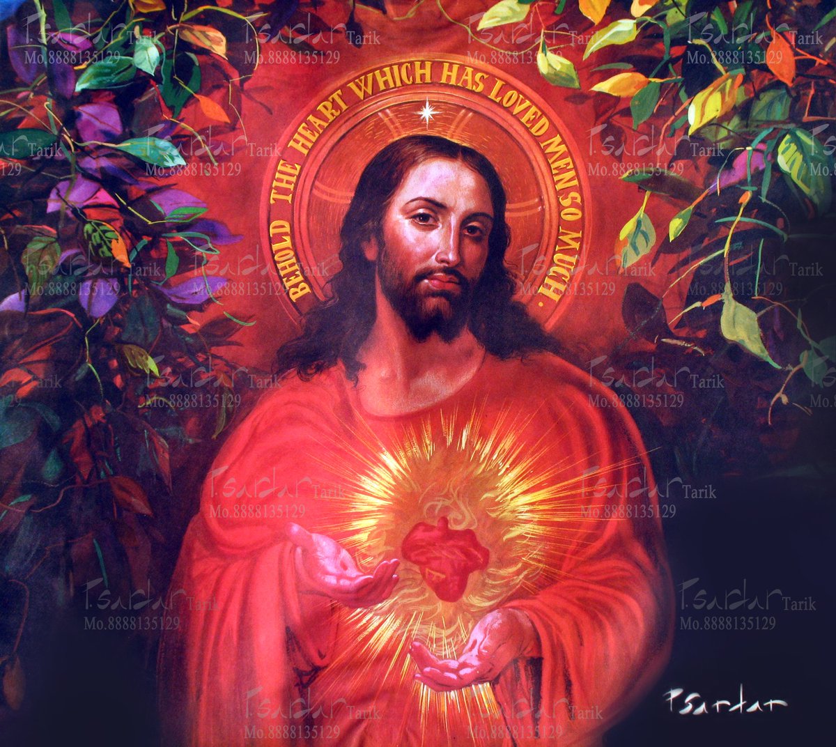 TarikPatel1's tweet photo. 🎨 ✨✝ Lord Jesus Painting ✝✨ 🎨
 ✨The Great Top Most Famous Indian Artist - P.Sardar ji. Yeshu
#PSARDAR  #god #paintings
#psardar #tarik #artist #Kolhapur #Maharashtra #god #Calender #facebook #youtube #twitter #colorstudy #portraitpainting #oil #pages #drawing #jesus #god https://t.co/O09W7FdF4e