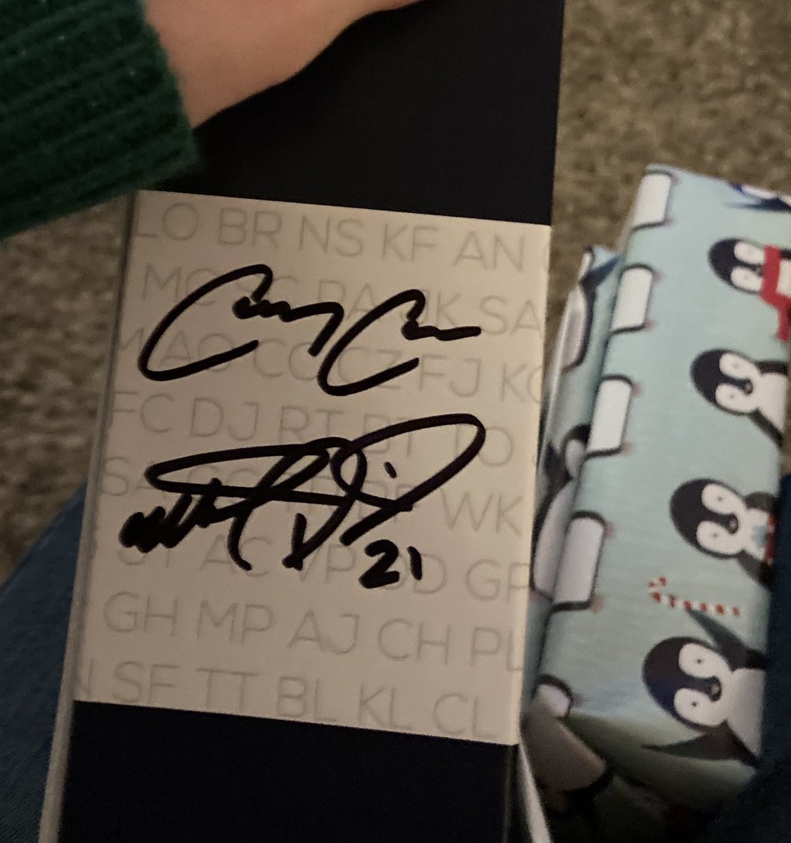 subyswag's tweet image. I got the @InitialsGame for Xmas and it’s awesome and signed! #ohgoodforme