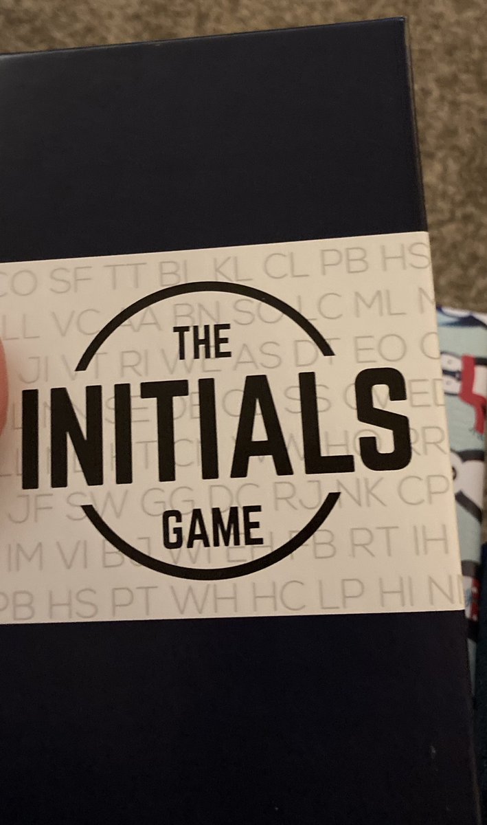 subyswag's tweet image. I got the @InitialsGame for Xmas and it’s awesome and signed! #ohgoodforme