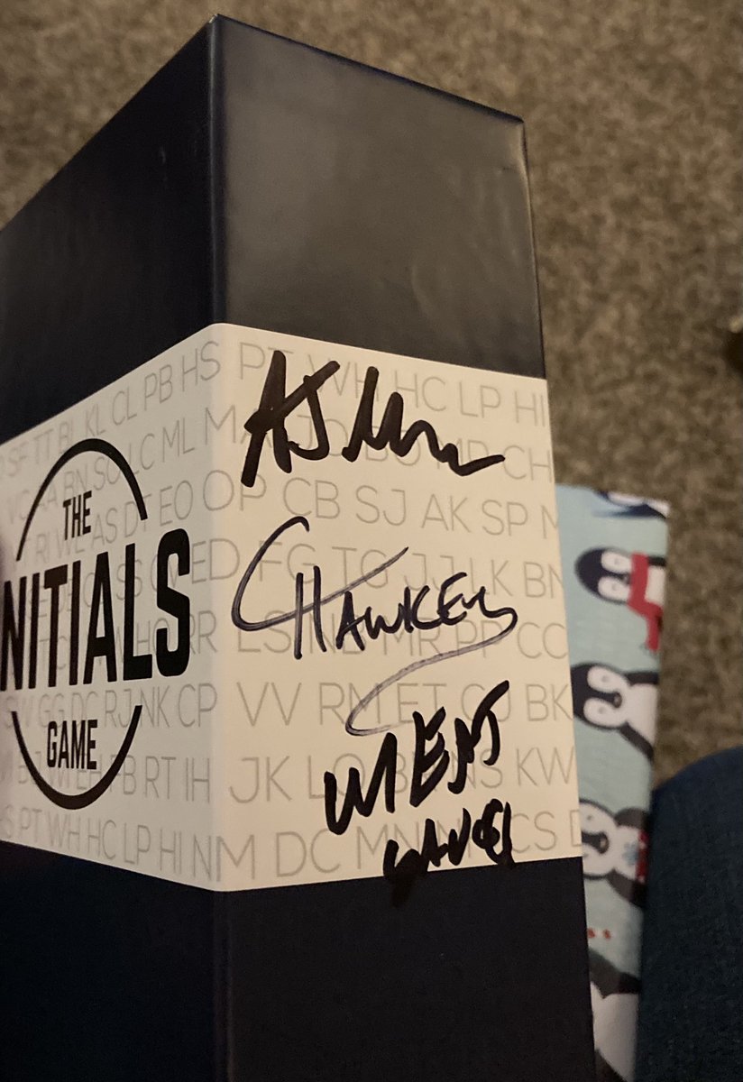 subyswag's tweet image. I got the @InitialsGame for Xmas and it’s awesome and signed! #ohgoodforme