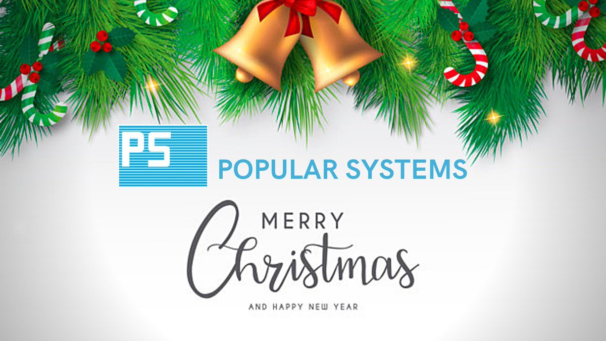 Popular_Systems's tweet photo. We wish you all a Merry Christmas behalf of our team.
We hope that you and yours have a wonderful Christmas and get everything you wish for.
Have a safe and relaxing Holiday season.
#holidays2020 #Christmas2020 #popularsystems #SafetyFirst #HappiestSeason #Spreadlove https://t.co/lZwQf5Wu0L