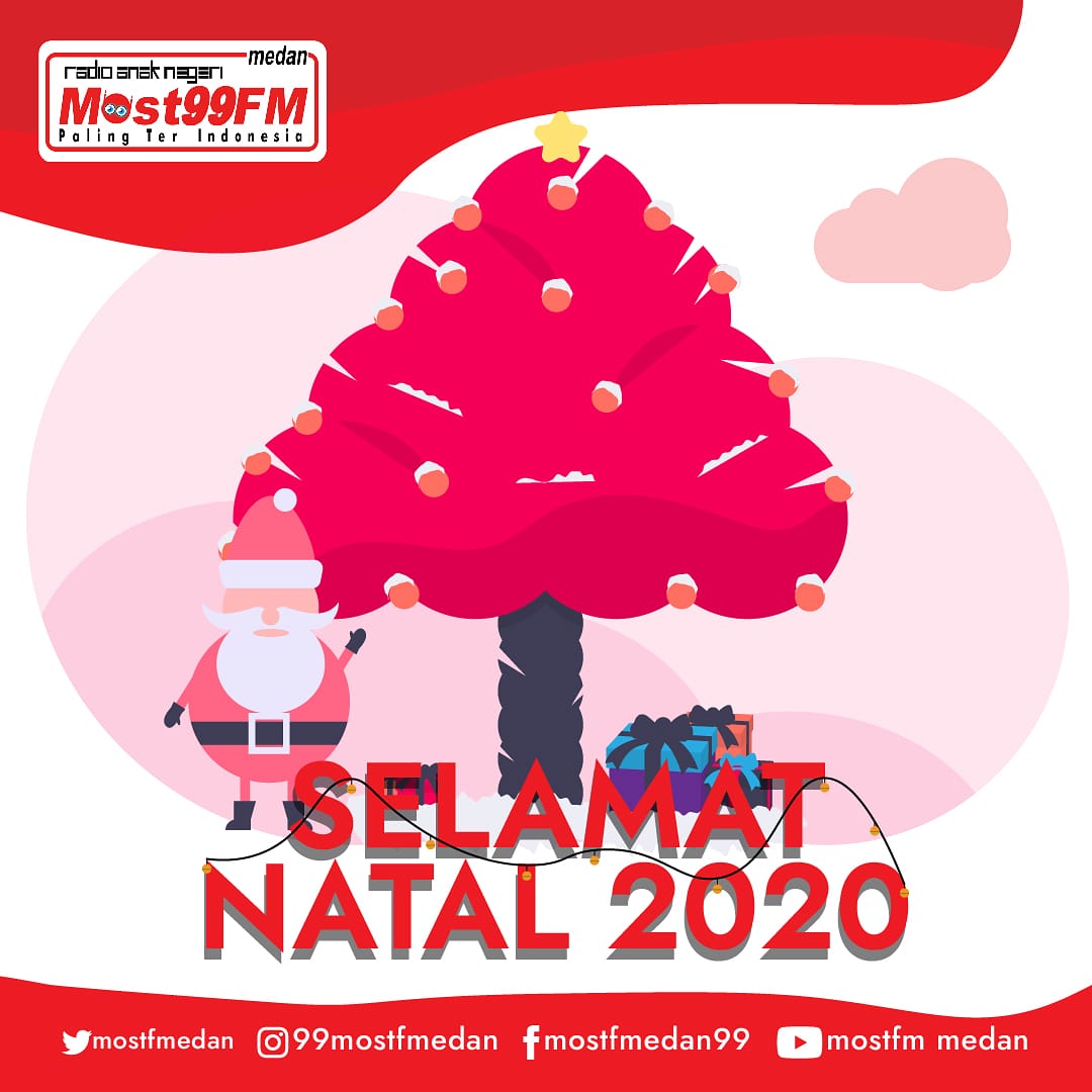 MOSTFMedan's tweet photo. Seluruh keluarga besar Most FM Medan mengucapkan Selamat Hari Natal ✨

Semoga hari dipenuh dengan kesenangan, kedamaian, dan kebahagiaan. Serta berkah senantiasa hadir dalam kehidupan kita 🙏

#Natal2020 https://t.co/wni1xEsKkR