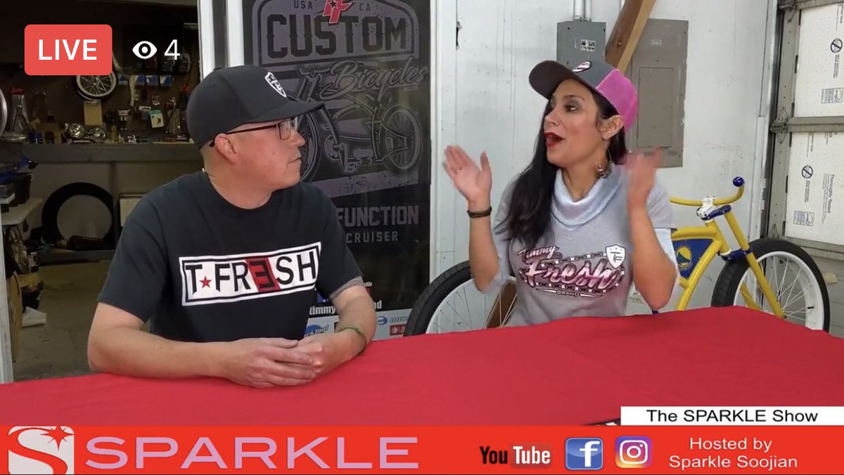 TimmyFreshBrand's tweet photo. Check out our interview with Sparkle Soojian talking about our bike business, my story and what we do.

https://t.co/FMrDcSZGzZ https://t.co/vOHKyXvFQ1