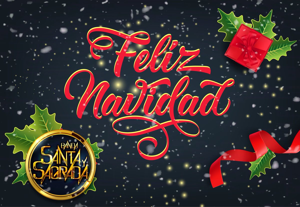 A nombre de todos los que conformamos #BandaSantaYSagrada les deseamos #FelizNavidad ✨🎅🎄🎁🪅 que pasen bonitas fiestas 🤗 
•
#SantaYSagrada #ATiTeDigo #Navidad