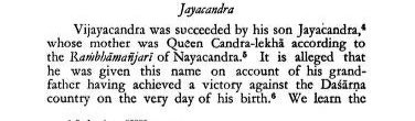 Jayachandra was Born to Gahadawala King Vijaychandra and Queen Chandralekha.He was the Grandson of Famed Govindachandra of Kannauj Who levied reverse Jaziya on Moslems.