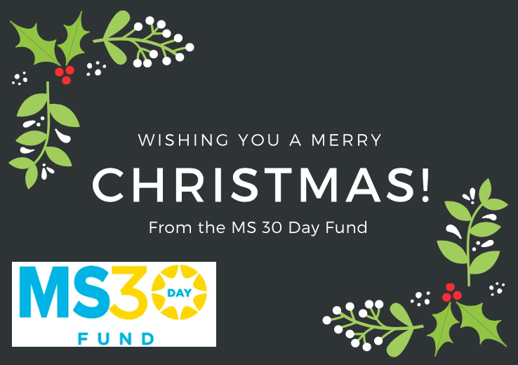 MS30DayFund's tweet photo. ππMERRY CHRISTMAS ππto our family, friends, sponsors and small business community! We greatly appreciate all of your support and wish you a wonderful holiday season! β€β€β€#payitforwardMS https://t.co/nJMbP4C8ng