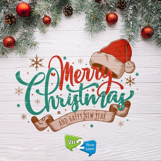 Vu2Learn's tweet photo. May this Christmas season bring you closer to all those that you treasure in your heart. Have a Merry Christmas and a Happy New year!
#merrychristmas #Christmas #Holidays #Festival #OnlineClasses #OnlineStudy https://t.co/KNbMlW3RSw