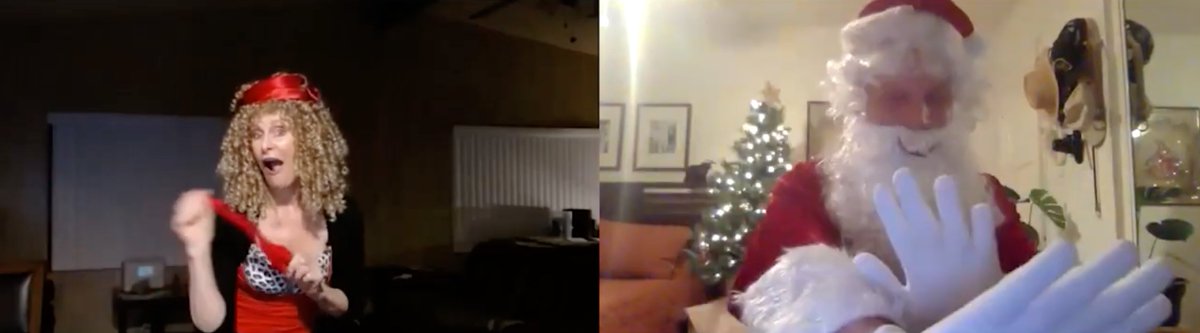 XmasStaycation's tweet photo. Can't be with your family this Christmas? Neither can The Gloomgardys' so they're throwing a Zoom Party! Watch Christmas Staycation at https://t.co/GVXGT8RRWf #ChristmasStaycation #ChristmasStaycationMovie https://t.co/RFwmMAY5v3