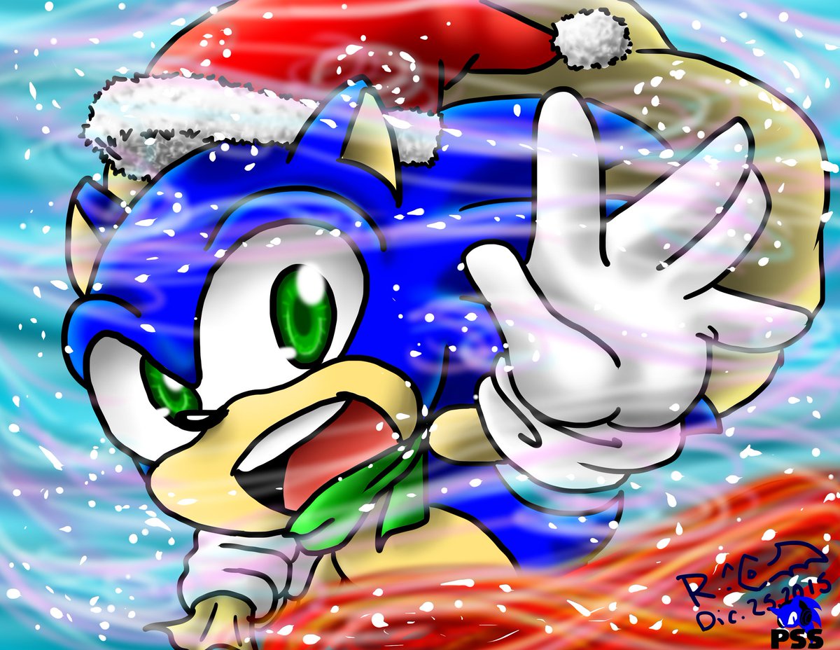 MysticNovabyRei's tweet photo. Drawing I did FIVE years ago wow!
Working on the #dailysong (s) and on a new Spanish cover for #ProjectSonicSong hasn't given me much time this year so...
Merry Christmas everyone!
#merrychristmas #sonicthehedgehog #sonic #digitalart #fanart #sonicfanart #drawing #illustration https://t.co/XFmbmDsoX3