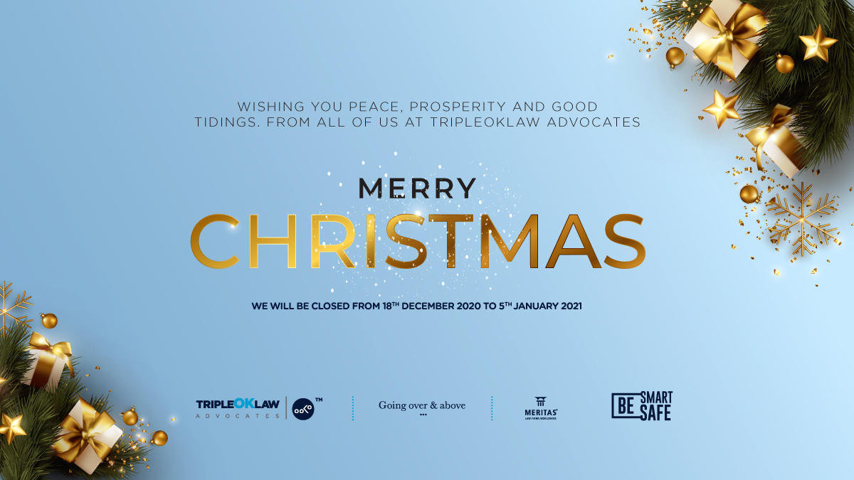 From our family to yours, Merry Christmas and happy holidays.

#TripleOKLawLLP #seasonsgreetings #legalpractice