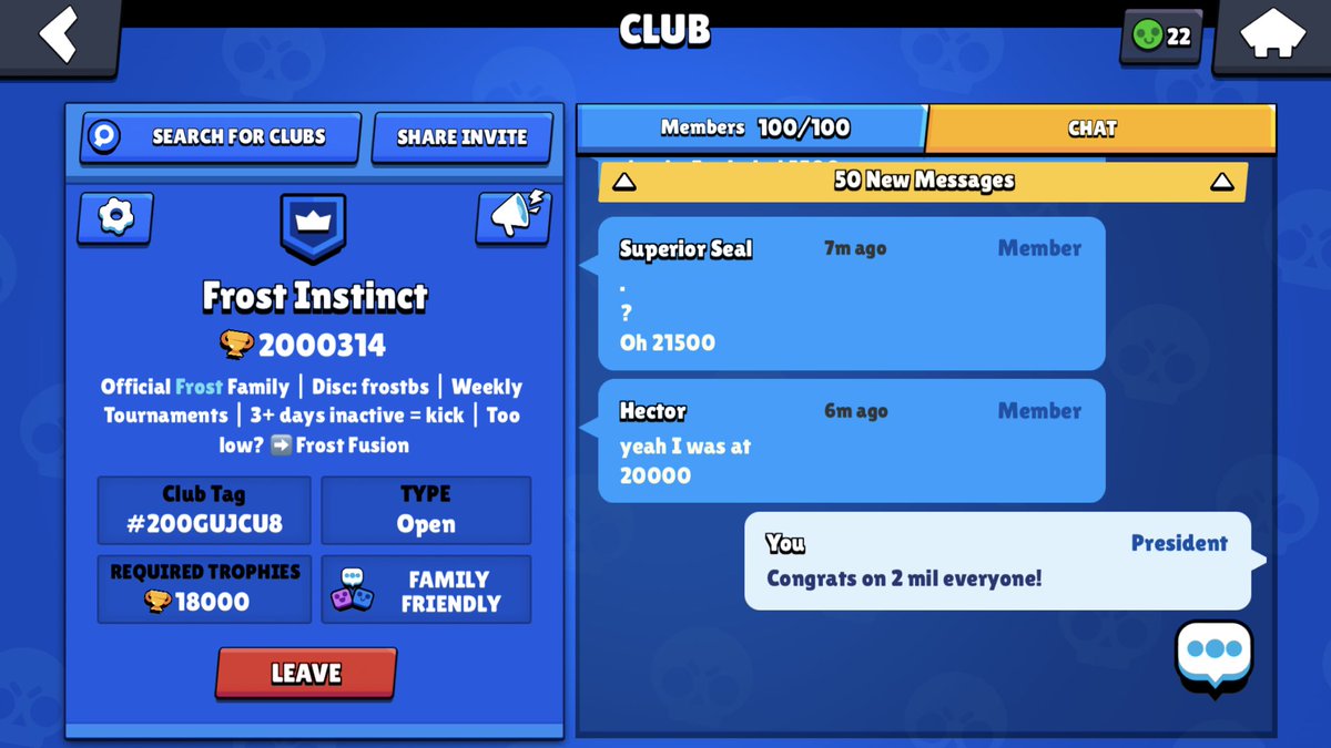 Frost Brawl Stars Frostbrawlers Twitter - how to change club name in brawl stars