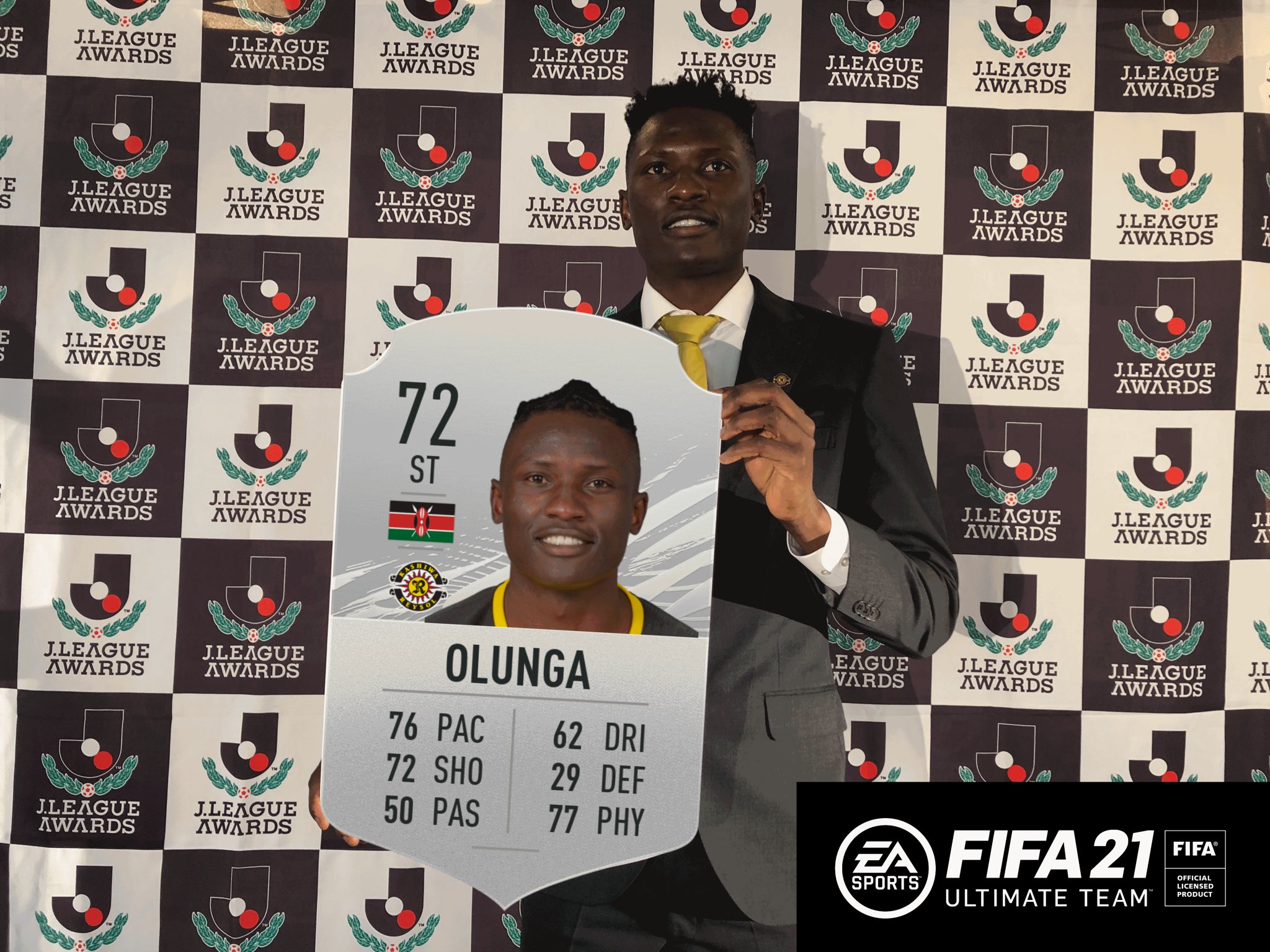تويتر 柏レイソルofficial على تويتر Jリーグベストイレブンに選手された オルンガ 選手は Fifa21 Ultimate Teamモードに登場しています Fifa21 Jリーグベストイレブン Futjp Olunga Reysol T Co Xhlosuewpd