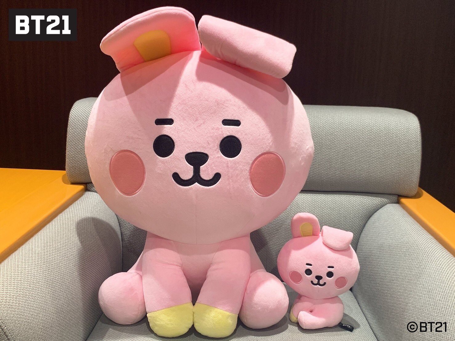 BT21 COOKY BIG ぬいぐるみ ぬいぐるみ(Fluffy Big Hugs) COOKY – LINE FRIENDS SQUARE