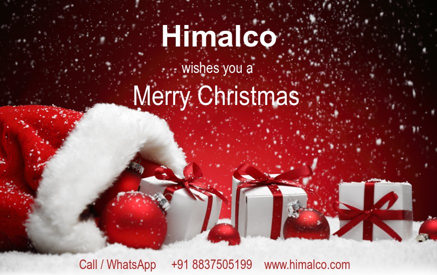 “May this season find you among those you love, sharing in the twin glories of generosity and gratitude.'

#MerryChristmas2020 #christmas #MerryXmas #HappyNewYear2021 #Christmas2020  #newseason #winters #himalco #himalcocables #himalcoappliances #SantaClaus
