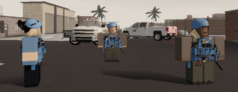 FijiForces's tweet photo. A third tour of deployment was concluded last night after reports of the domestic colombian forces conducting corrupt measures against its own population. The UNPK has suffered three fatalities against the National Police while defending citizens. 

#corruption #unpk #roblox https://t.co/D5qUkwCwMG