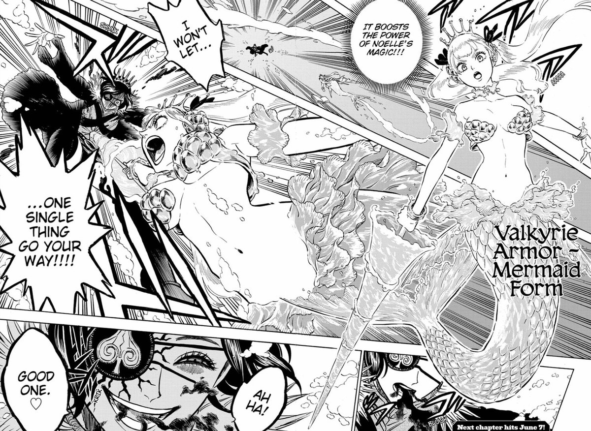 5. Noelle vs VanicaA unique battle in the series taking place underwater. Despite Noelle having full advantage she still ultimately loose. Main Appeal of the fight is seeing Noelle so much more confident before despite winning being impossible