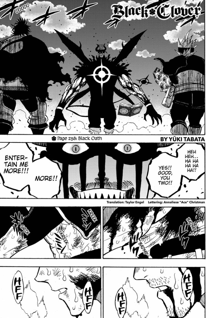 1. Asta and Yami vs DanteThis is my favorite fight in the series. It feel so fast pace and the way 50 seconds count down and Asta loosing his swords adds so much tension battle. At the final moment where Yami threw his sword to Asta to land the final blow i had the biggest smile