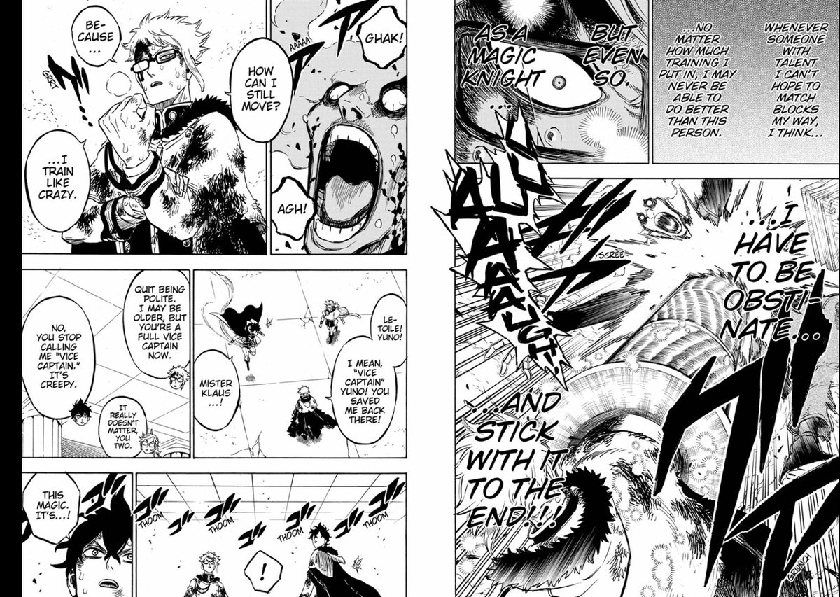 Honorable Mentions1. Fleshing out the heart kingdom power system and setting up Magna2. Kauae vs Dark Disciple3. Yuno vs Zenon rematch not finish yet thoe4. Berserker Asta vs Dante