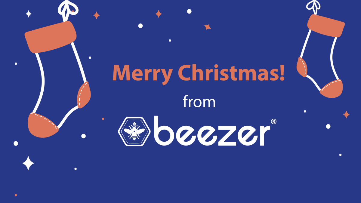 Merry Christmas from everyone here at Beezer, we hope that you have the most wonderful day! 🍾