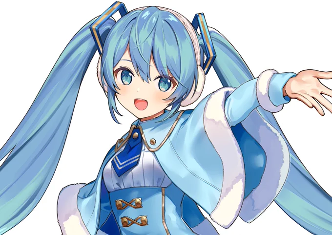 メリーミクリスマス?❄️
#初音ミク 