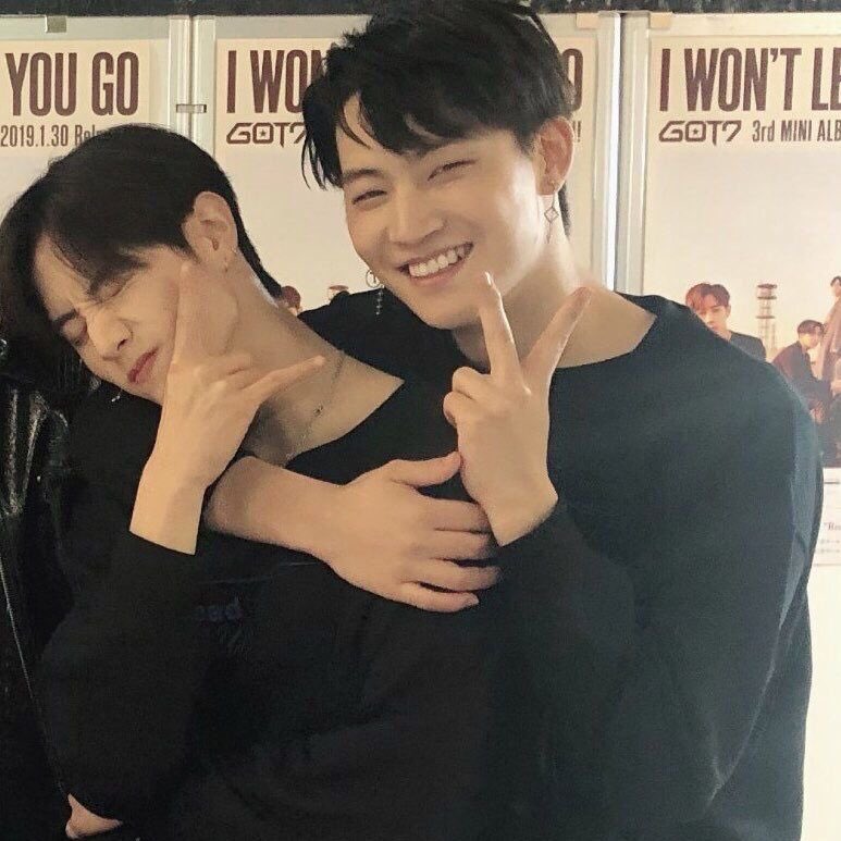 “who in got7” but it’s actually mark and jaebeom ; a 