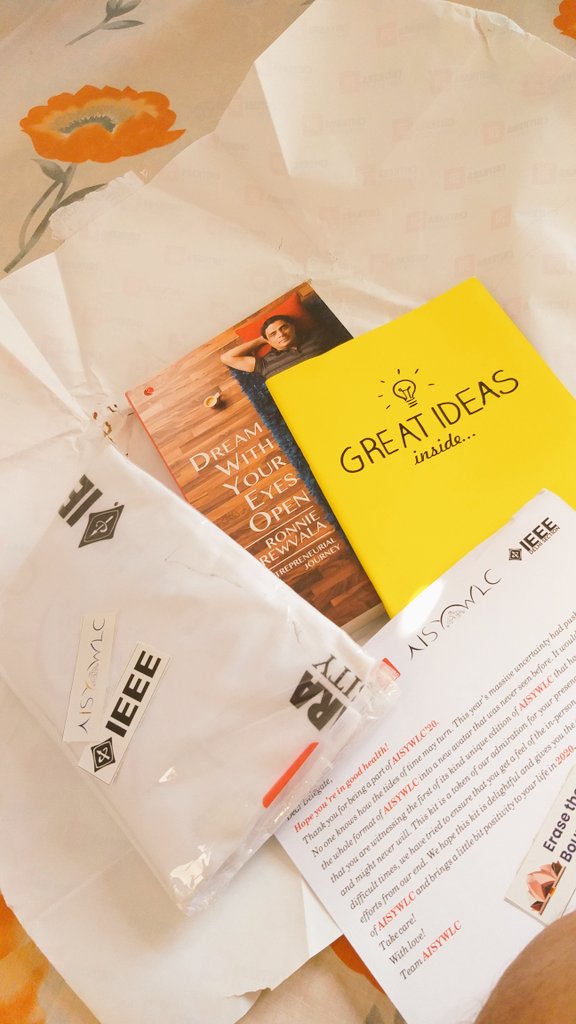 MnnJH8's tweet photo. The kit is here🤩
Aisywlc'20 was an amazing experience!! Got an opportunity to connect with extremely talented and amazing pals across the country!
#AISYWLC #EraseTheBoundaries #KitReceived #IEEE #IEEEDEPSTARSB https://t.co/V9aXUxseFk