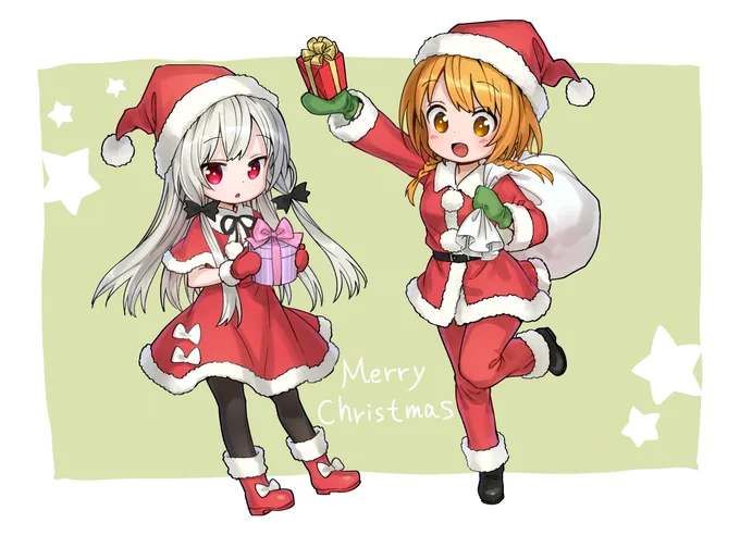 クリスマス吸血鬼さん #吸血鬼さん 