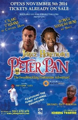 joburgtheatre's tweet image. A sprinkling of magic dust and a real helicopter on stage is all that’s needed to reach Neverland in Janice Honeyman’s swashbuckling pantomime adventure, Peter Pan STREAMING today at 19h00. 

#Panto2021 #PantoSA #Loading2021