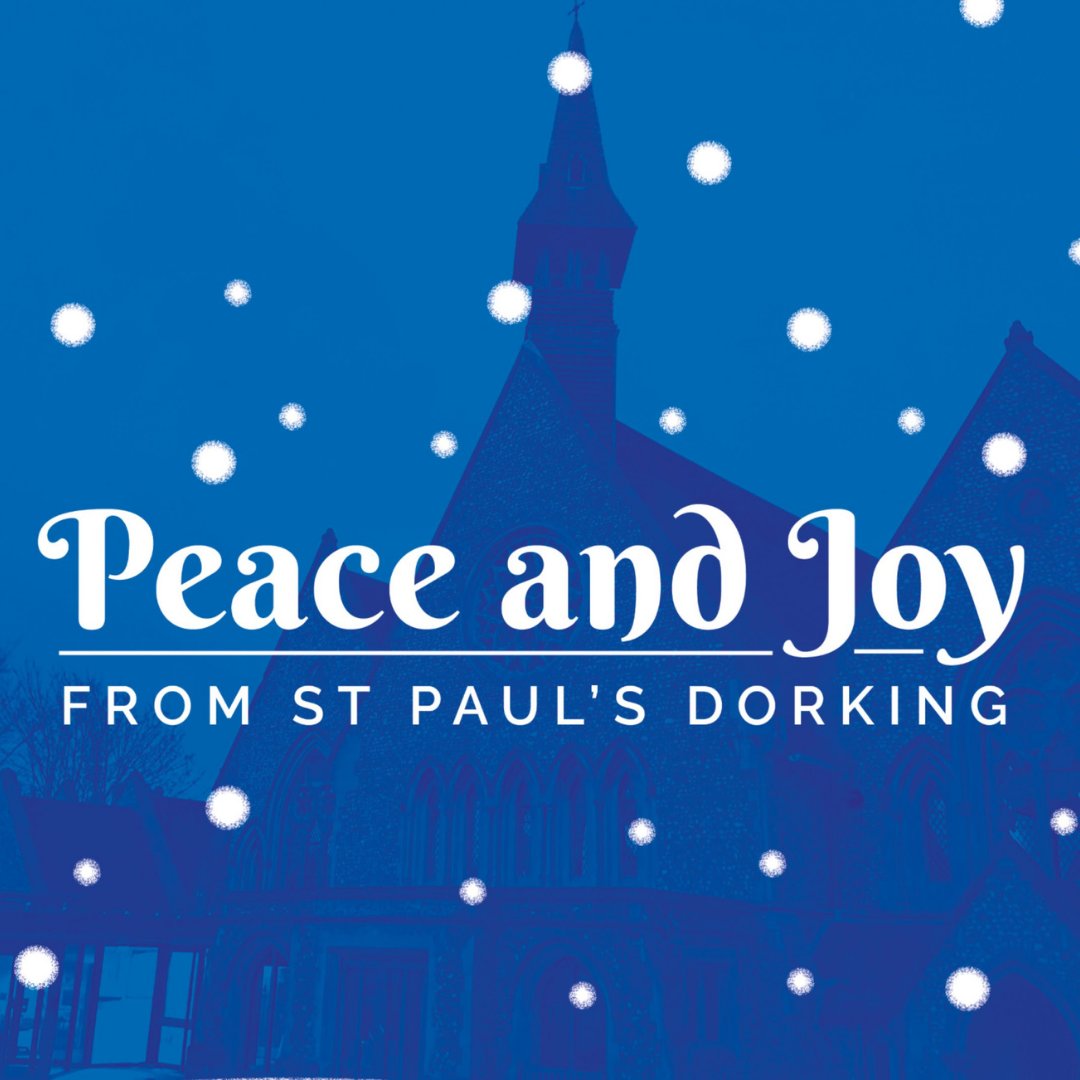 It's Christmas!🎄🎁

Whatever your Christmas look like this year, we're praying for peace &amp; joy to everyone as we celebrate Jesus' birth.

You can join us online at 10.30am for our Christmas Day Celebration by visiting stpaulsdorking.org.uk/livestream

#christmas #celebration #dorking