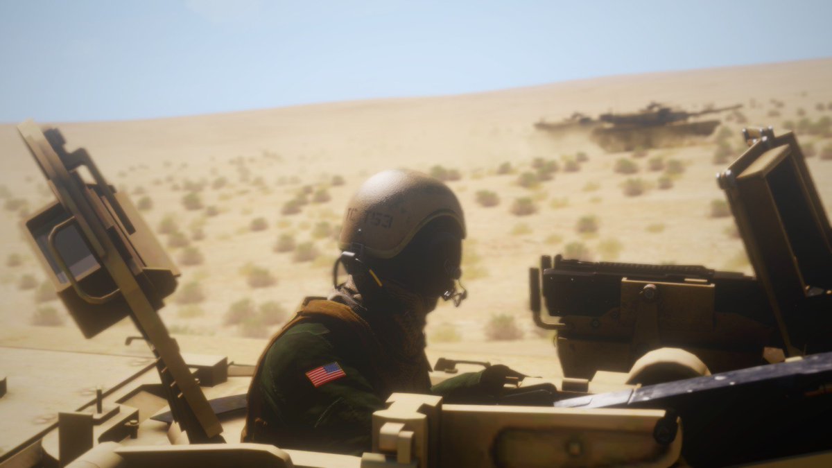 NotEclipse20's tweet image. Storm in the Desert... (Merry Christmas!)

#Arma3