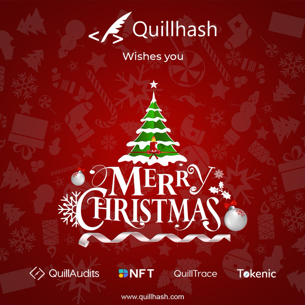 QuillHash wishes you all a Merry Christmas.

We wish this Christmas will bring happiness to everyone life in this tough time.

#Christmas #Blockchain