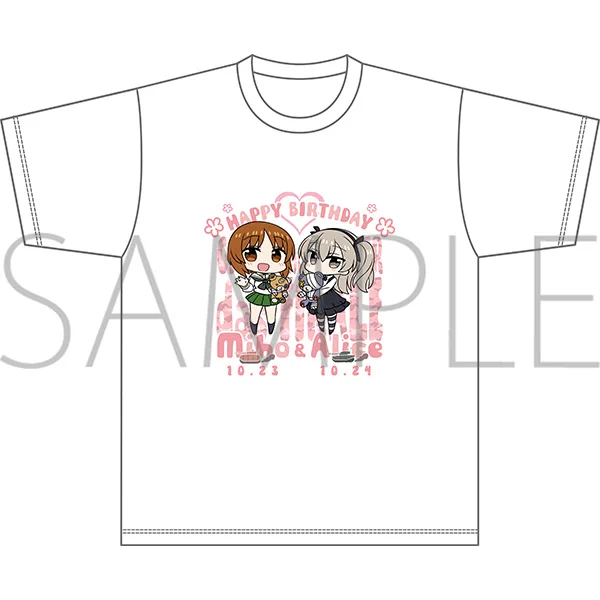 ガールズ&パンツァー最終章 Tシャツ 西住みほ&島田愛里寿バースデー XLサイズ: キャラグッズ|ムービック https://t.co/27peamjBPH 