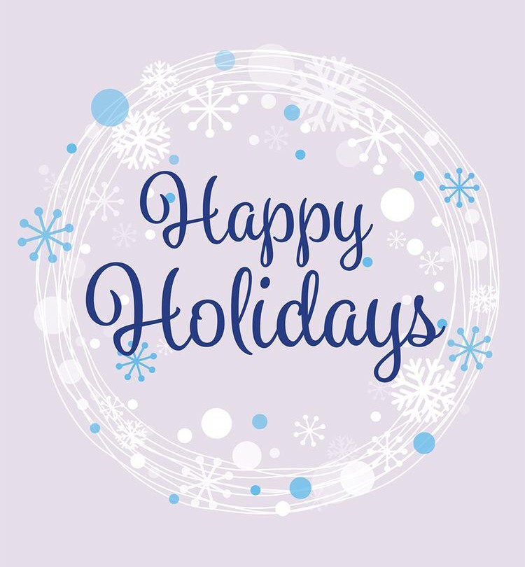 Happy holidays from us to you! Stay safe.