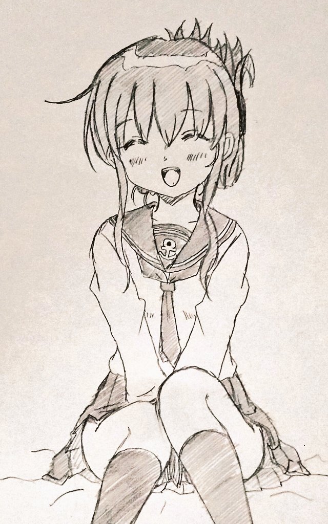 #艦娘笑顔の会 
(。-ω-)やっぱり駆逐艦は最高です 