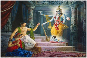 Krishna is the 8th incarnation of Shri Vishnu & he was born as the son of Devaki & Vasudeva.Initially, Krishna did not have any sons Desirous of obtaining a son, Krishna went to visit the sage Upamanyu. The sage’s hermitage was beautiful.