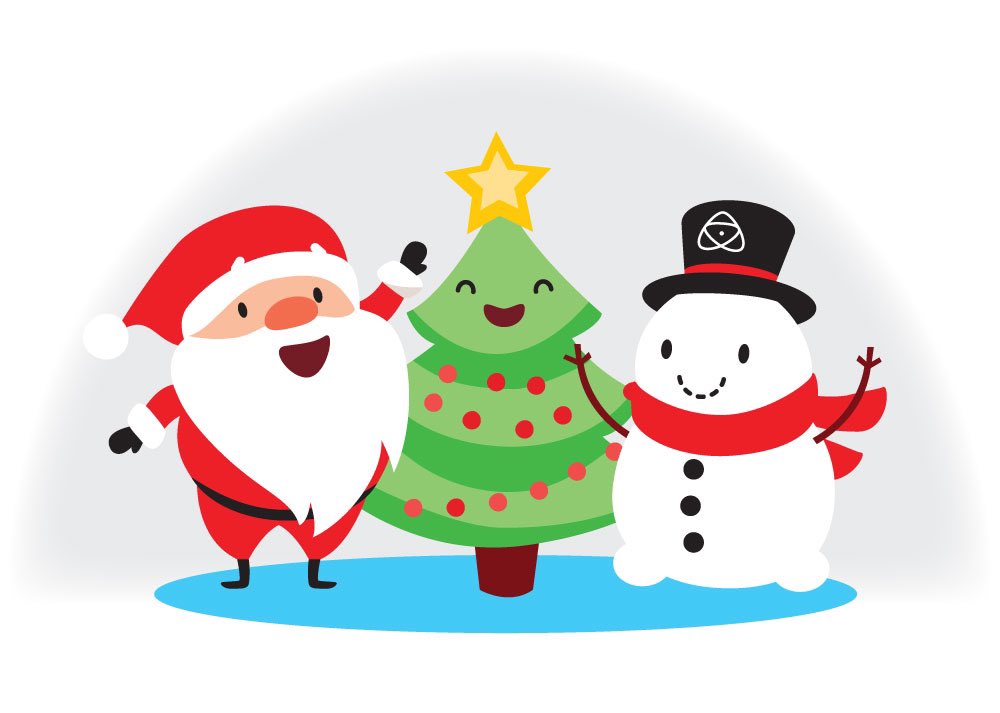 mfharland's tweet photo. Merry Christmas and Happy New Year from the @AtomosGlobal team! https://t.co/NuBVqfAn8d