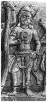 Stories about Shamba/Samba found in the Vishnu Purana, & also in Mahabharata #AncientIndia  #History Image: Ministry of Culture: Kondamotu Vrishni relief, 4th century CE, Hyderabad State Museum